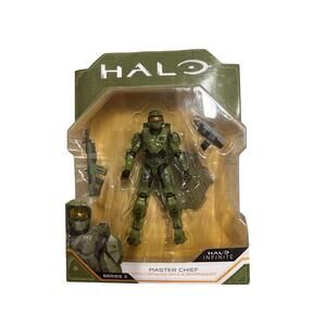 Halo Infinite Master Chief 5" Action Figure with Weapons Series 3 New In Box